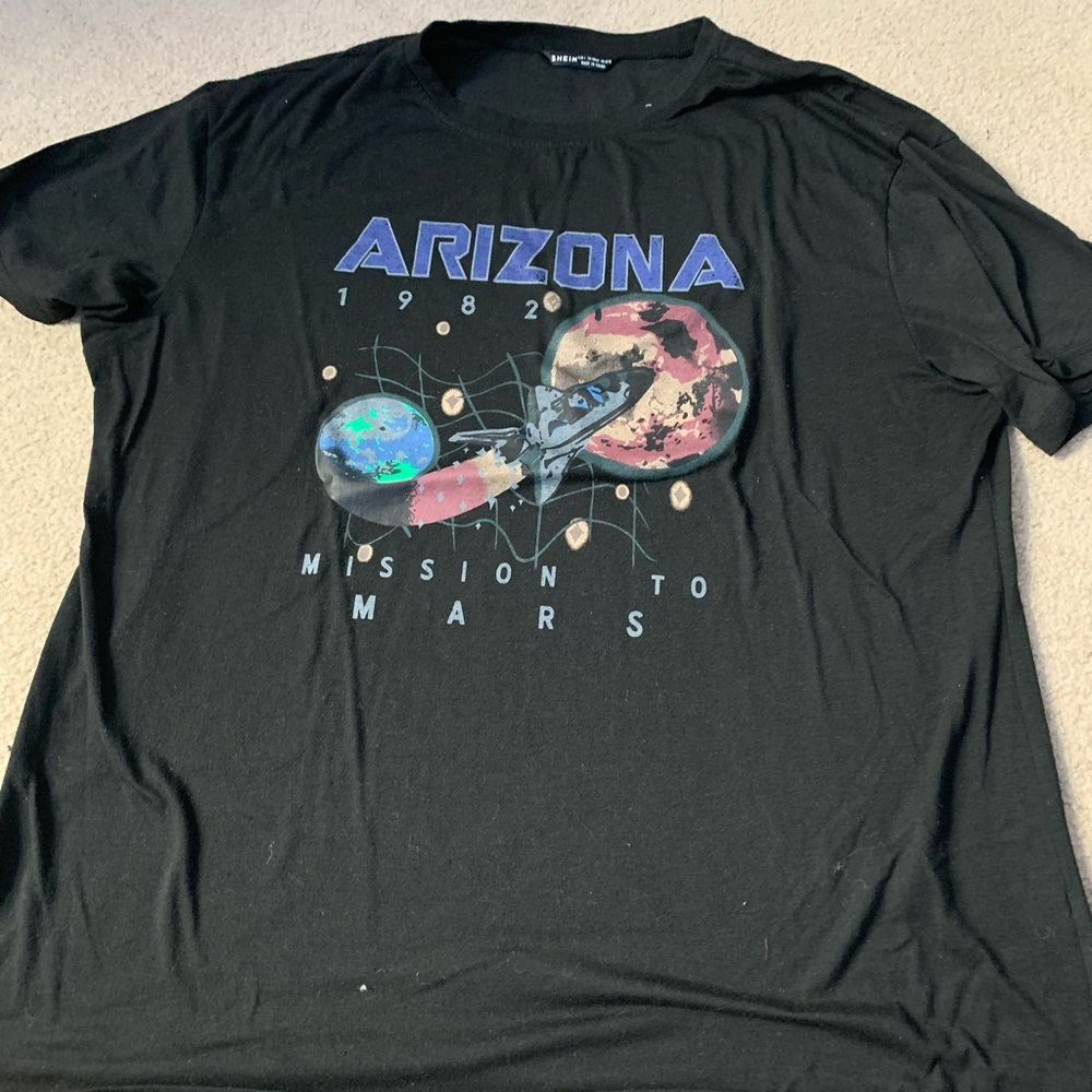 Black Graphic Tee